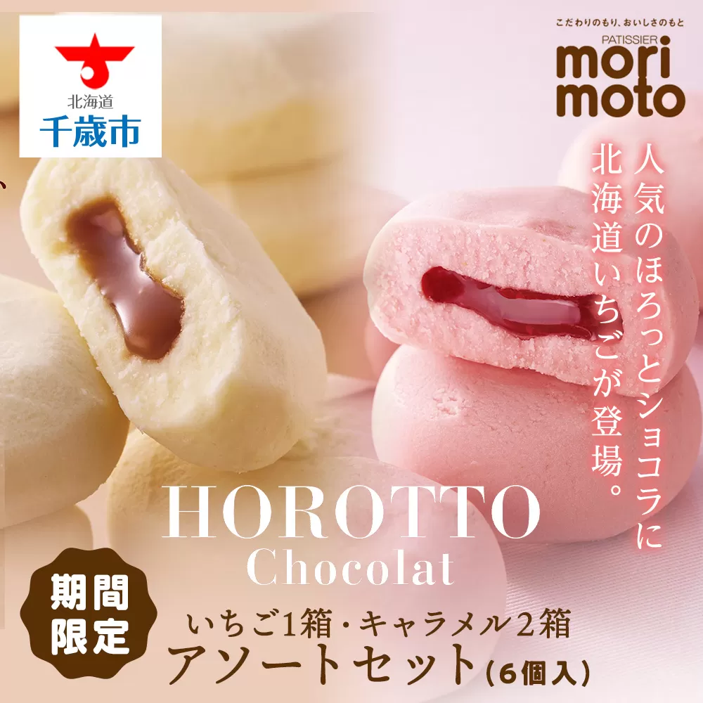 ほろっとショコラ 2種 詰め合わせ 3箱セット 食べ比べ お土産 お菓子 焼き菓子 スイーツ ギフト 《北海道千歳市 もりもと》