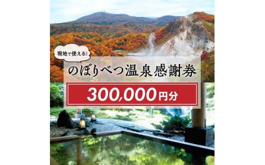 のぼりべつ温泉感謝券300，000円分｜登別市｜北海道｜返礼品をさがす｜まいふる by AEON CARD