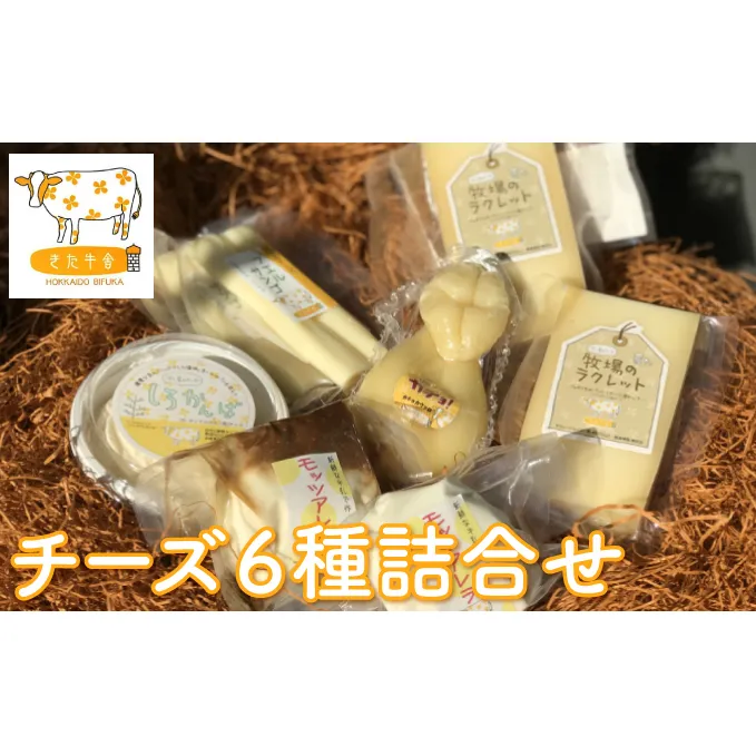 北海道美深町 チーズ6種詰め合わせ【北ぎゅう舎】