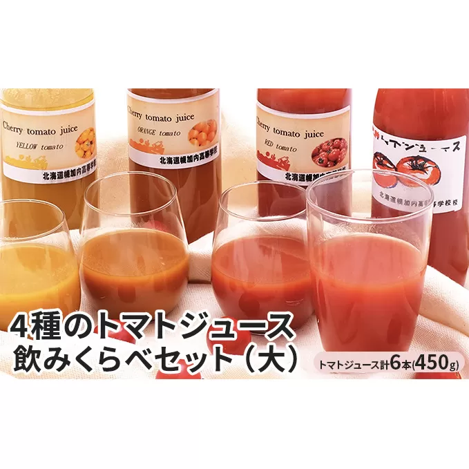 4種のトマトジュース　飲みくらべセット（大）