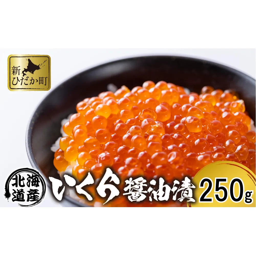 北海道 日高産 いくら 醤油漬 250g