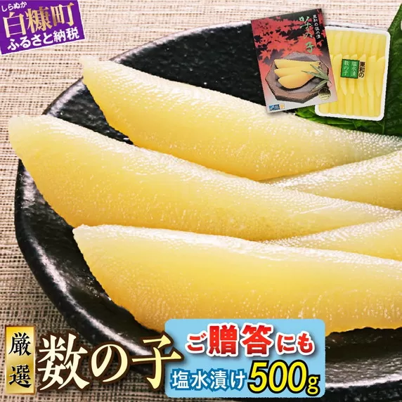 大手百貨店も扱う品質「塩数の子（塩水漬け）【500g】」おせち お正月 数の子 かずのこ 塩数の子 塩かずのこ つまみ 北海道 海鮮 人気 グルメ 食べ物 魚卵 魚 魚介 北海道 白糠町