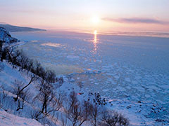 冬の流氷