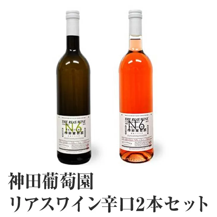 神田葡萄園 リアスワイン 辛口2本セット 【 ナイヤガラ キャンベルアーリー セット ギフト 人気 おすすめ 】 RT517