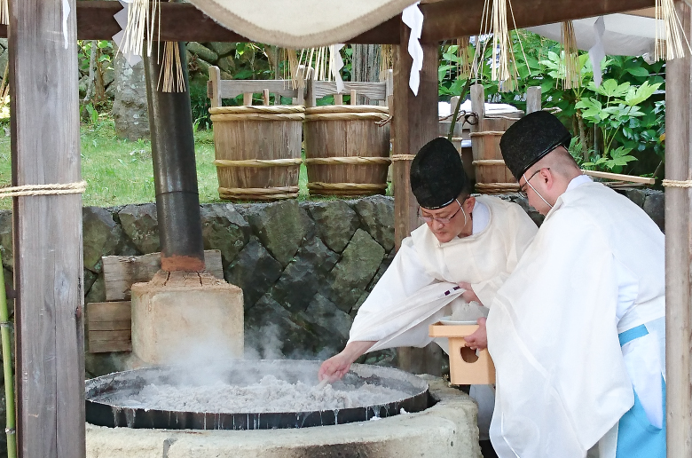 塩竈市の「藻塩」古式