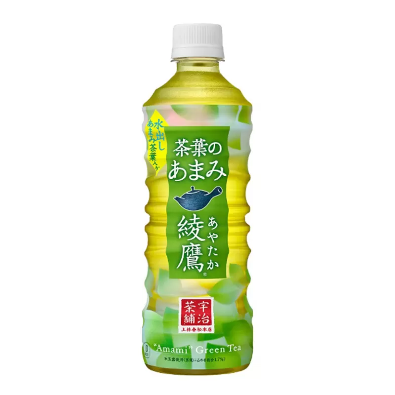 綾鷹茶葉のあまみ 525ml PET×24本　【04301-0526】