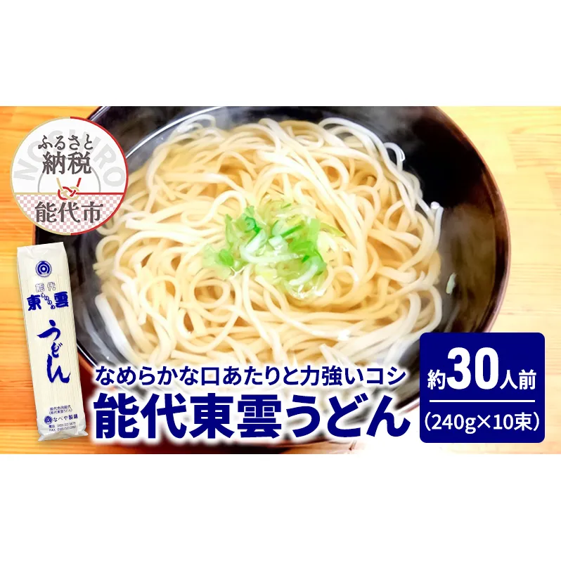 うどん 能代東雲うどん 240g(約3人前)×10束 麺 乾麺 鍋 冷たい 温かい ざるうどん 鍋の締め