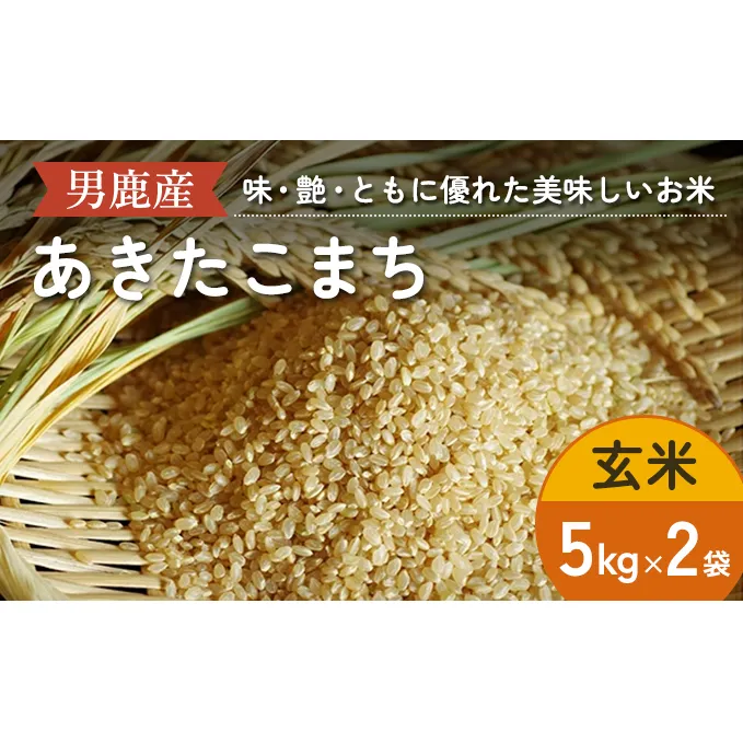 R6年度産 先行予約 あきたこまち 玄米 5kg×2袋/計10kg