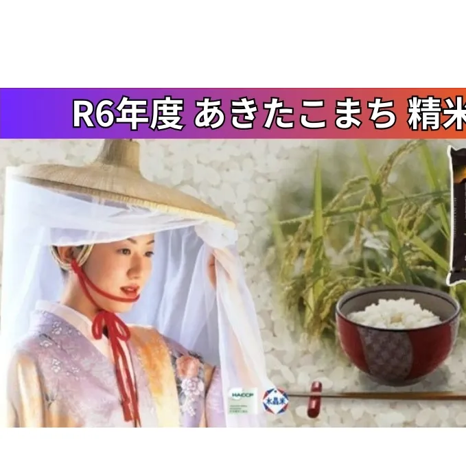 令和6年産 あきたこまち 精米 5kg×1袋 秋田県 男鹿市 秋田食糧卸販売 お米 新米 ご飯 おにぎり お弁当 秋田県産 産地直送 