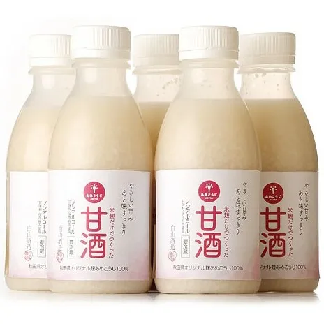 米麹だけで作った甘酒5本セット 500ml×5本