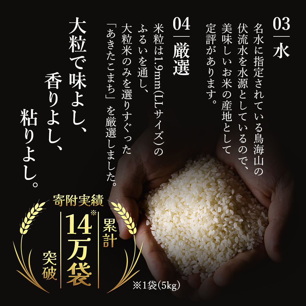 米 秋田 あきたこまち 5kg 土づくり実証米 令和6年産 新米 お米 5キロ 秋田県産 白米 ご飯 精米 ブランド米 低たんぱく 産地直送 送料無料  高評価 こめ おこめ ごはん 秋田県 2024年 2024 令和6年｜にかほ市｜秋田県｜返礼品をさがす｜まいふる by AEON CARD