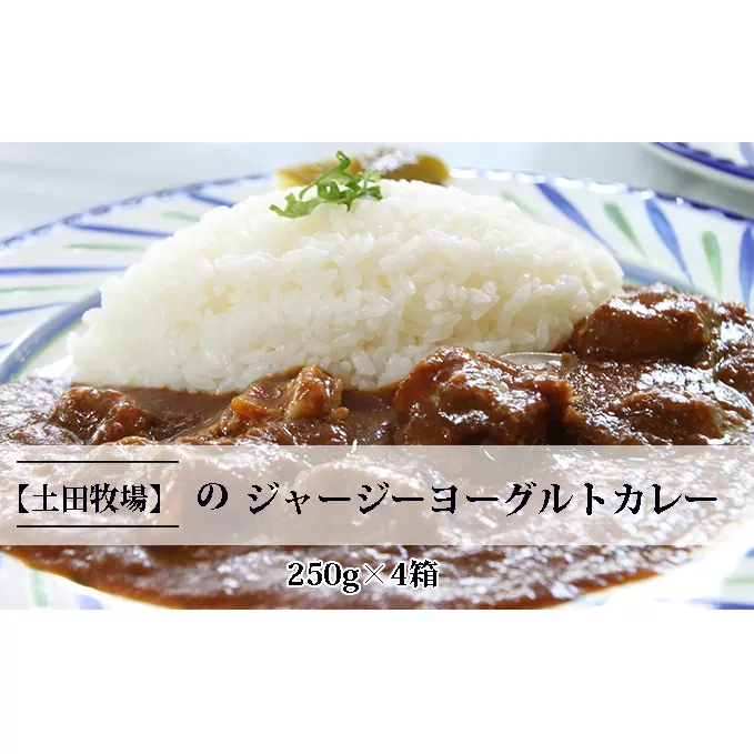 ジャージーヨーグルトカレー 250g×4箱