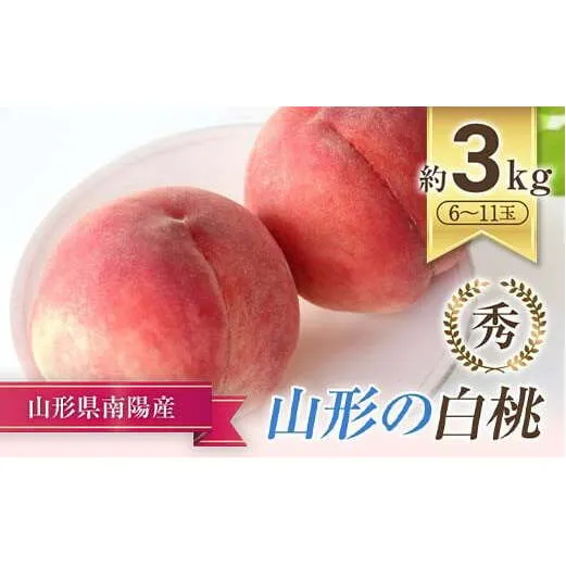 【令和7年産先行予約】 もも「美郷・あかつき・まどか 等」約3kg  (6～11玉) 《令和7年8月上旬～発送》 『生産者 高橋 賢一』 桃 モモ 果物 フルーツ 山形県 南陽市 [1981]