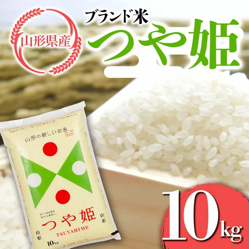 FYN9-628 山形県産 ブランド米 つや姫10kg 白米 精米 米 こめ つやひめ 甘み 旨み