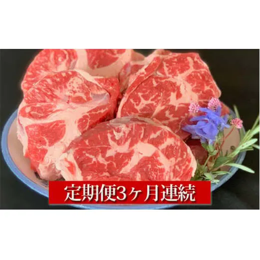 【定期便】【国産】牛スネ肉 500g×2 3ヶ月連続お届け