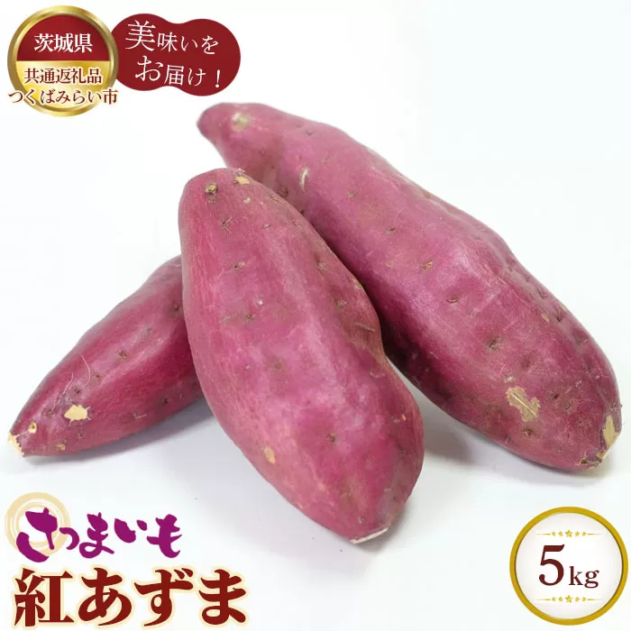 No.330 さつまいも　紅あずま　約5kg【茨城県共通返礼品 つくばみらい市】