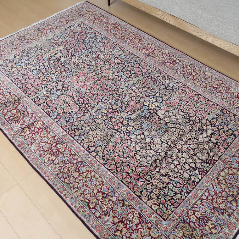 限定1品】 ペルシャ絨毯 ウール 手織り ラグマット カーペット／ 高級 リビングサイズ 239×154cm 高品質 じゅうたん ラグ  （FL-22004) 繊細 花柄 細かい ダイニング 寝室 書斎 和室 じゅうたん ラグ ハンドメイド  [BP154-NT]｜つくばみらい市｜茨城県｜返礼品をさがす ...