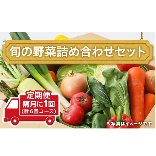 田舎の頑固おやじ厳選！【定期便】旬の野菜詰め合わせセット 隔月に1回(計6回コース) [BI03-NT]