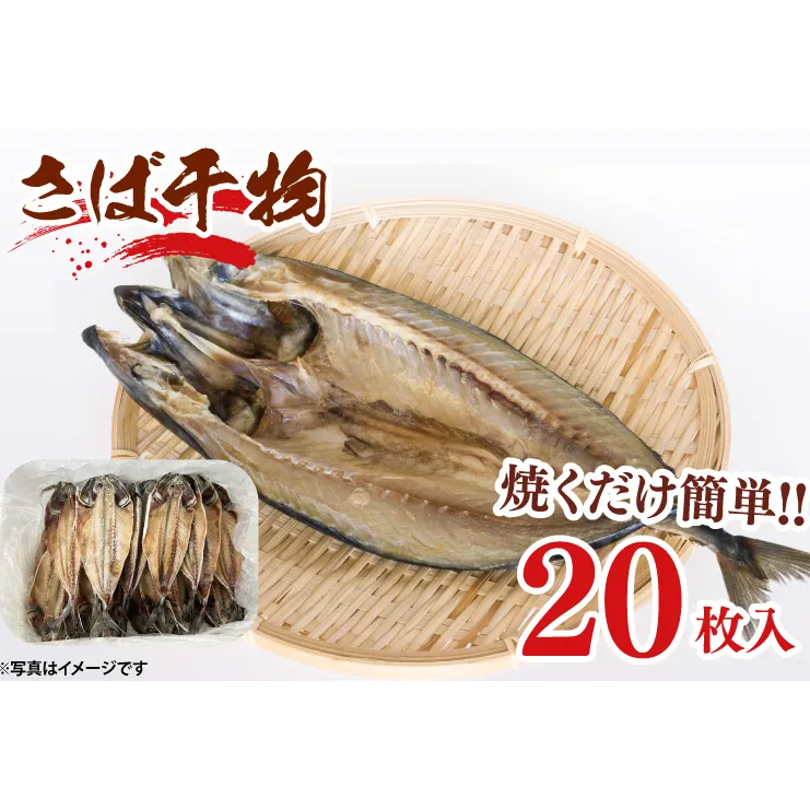 さば 干物 20枚入 ひもの サバ 鯖 国産 大洗町 大洗 魚 さかな 魚介類 冷凍 工場直送 おかず おつまみ