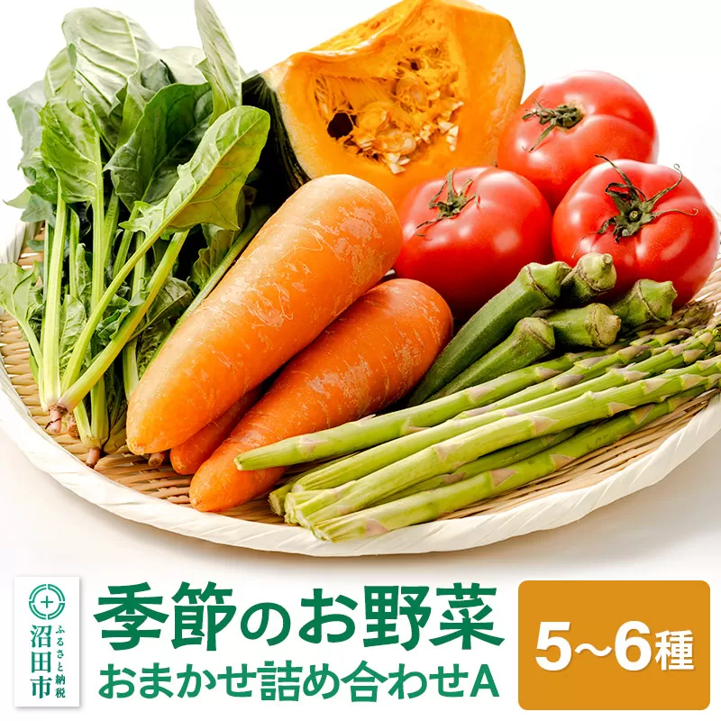 季節のお野菜 おまかせセット A（5〜6種類）詰め合わせ