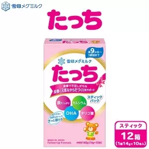 粉ミルク　雪印メグミルク　たっち　(スティック)　1ケース　(12箱入)/フォローアップ用