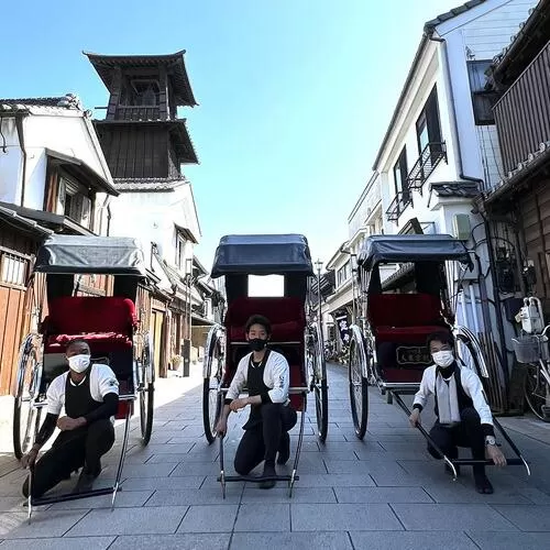 川越人力車いつき屋　おひとり様１区間コース引換券 ／ 乗車チケット 観光 散策 お寺巡り 埼玉県