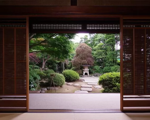 丹徳庭園一棟貸し　ペア宿泊券（金土日祝1泊） ／ 露天風呂 日本庭園 枯山水 貸し切り 埼玉県