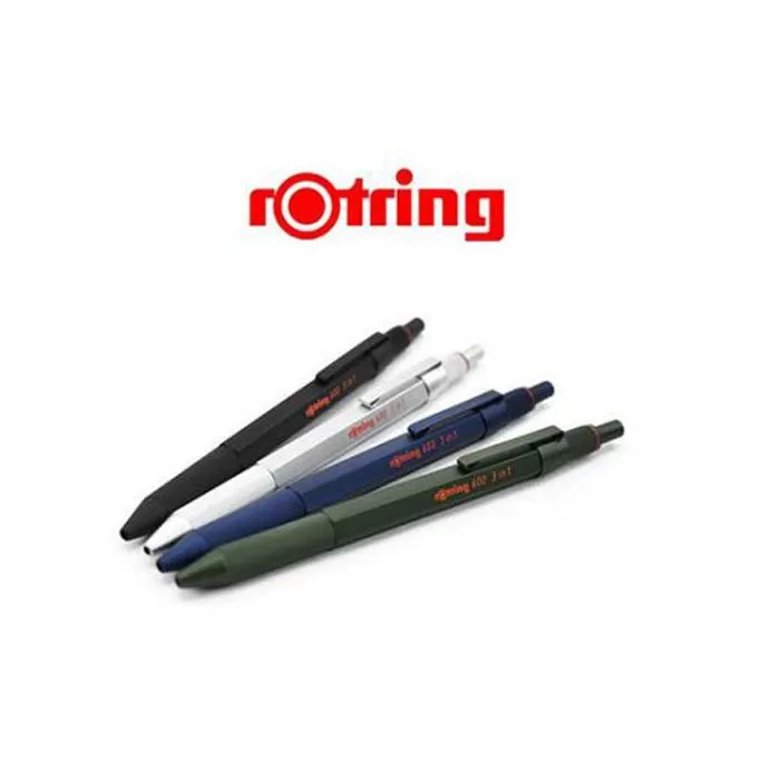 ロットリング 600 3in1 マルチペン【シルバー】 ／ rOtring ボールペン メカニカルペンシル 多機能ペン マルチペン 埼玉県