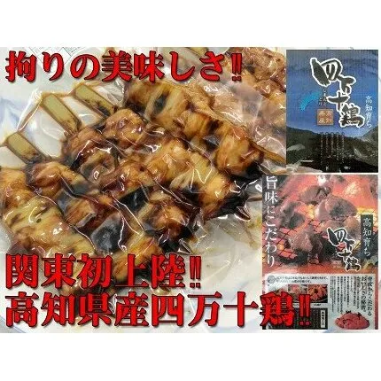 【国産】四万十鶏・二種盛焼き鳥(H10)