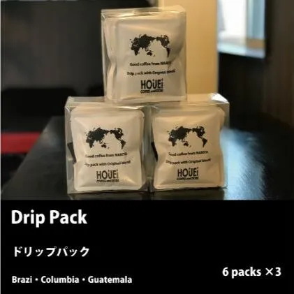 HOUEI COFFEE DRIP PACK 6Pack×3