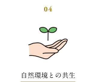 ４．人と自然が調和したまち【自然環境との共生】