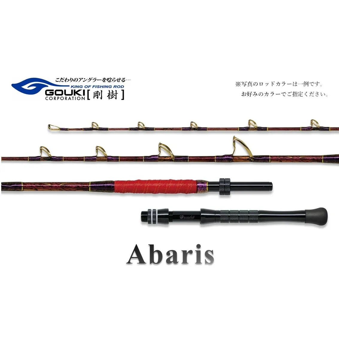 剛樹 アバリス235 （ABARIS 235M） 235cm ウェイト負荷200-350号 釣り 釣具 釣竿 ロッド