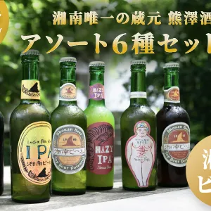 【湘南唯一の蔵元】熊澤酒造の湘南ビール アソート6種セット（300ml×各1本）