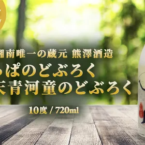 【湘南唯一の蔵元】熊澤酒造 かっぱのどぶろく 720ml 10度 天青河童のどぶろく※2024年5月以降に順次配送