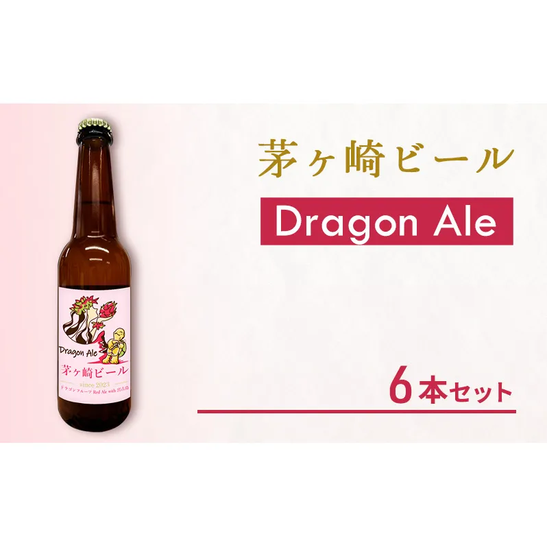 茅ヶ崎ビール (Dragon Ale) 6本セット　【お酒　ビール　クラフトビール　瓶入り　化粧箱入り】