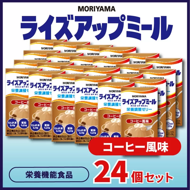 守山乳業 MORIYAMA　ライズアップミール　コーヒー風味【 ゼリー ギフト プレゼント 贈り物 お返し おいしい まとめ買い 神奈川県 南足柄市 】