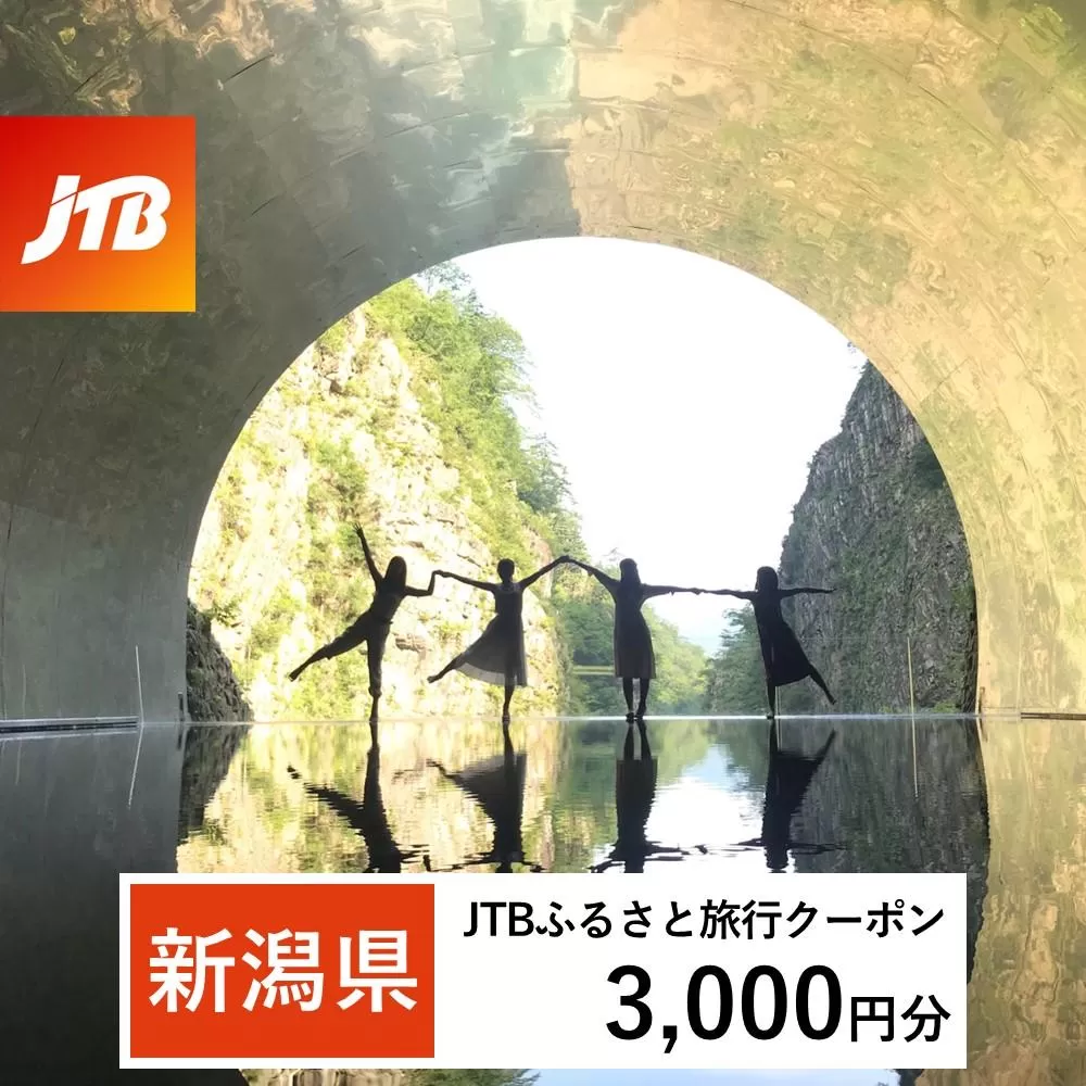 【新潟県】JTBふるさと旅行クーポン（Eメール発行）（3,000円分）