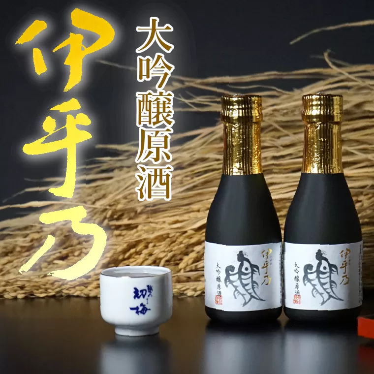 11P230 伊乎乃 大吟醸原酒 180ｍｌ（クリア カートン入）２本セット 高の井酒造 新潟清酒 新潟県 小千谷市