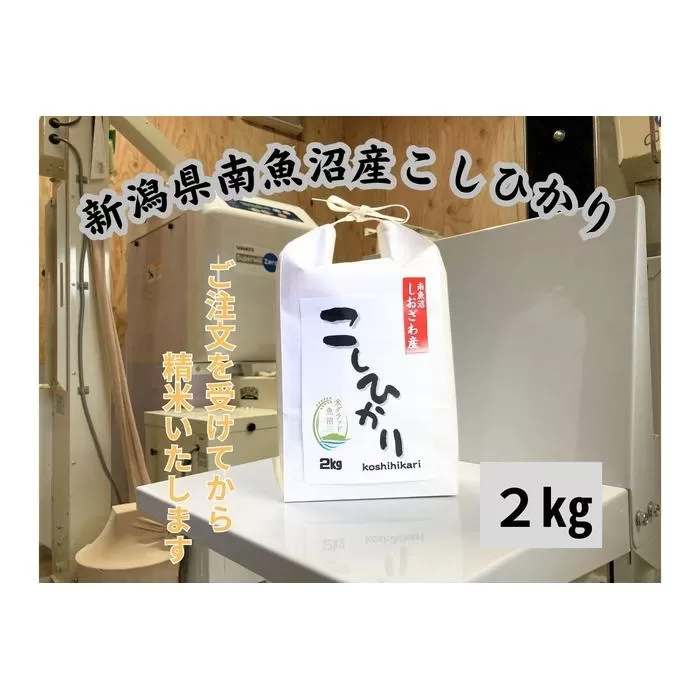 【美味】南魚沼産塩沢コシヒカリ　2kg　新米