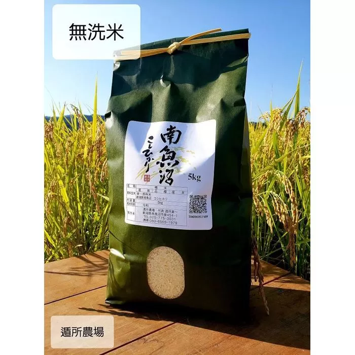 【令和7年産新米予約】【お米定期便/全１２回】南魚沼産コシヒカリ　　無洗米５ｋｇ【2025年10月中旬より順次発送予定】