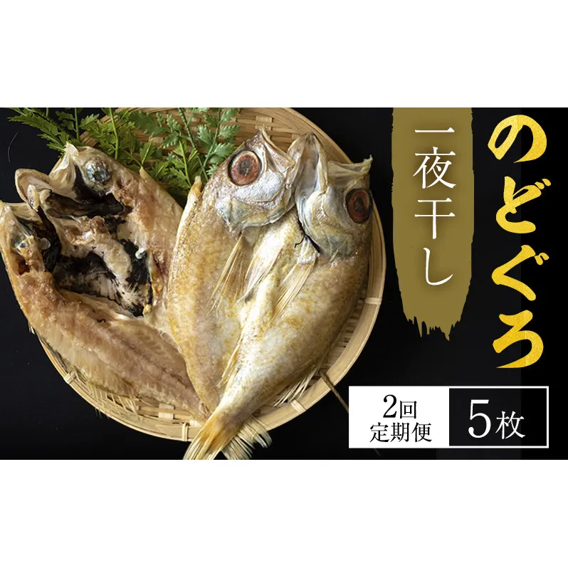 のどぐろ 定期便 2ヶ月 一夜干し 5枚×2回お届け 富山 干物 ひもの 国産 ノドグロ 惣菜 おかず ごはんのお供 加工食品 冷凍 冷凍食品 魚 魚介類 魚介 海産物 定期 お楽しみ 2回