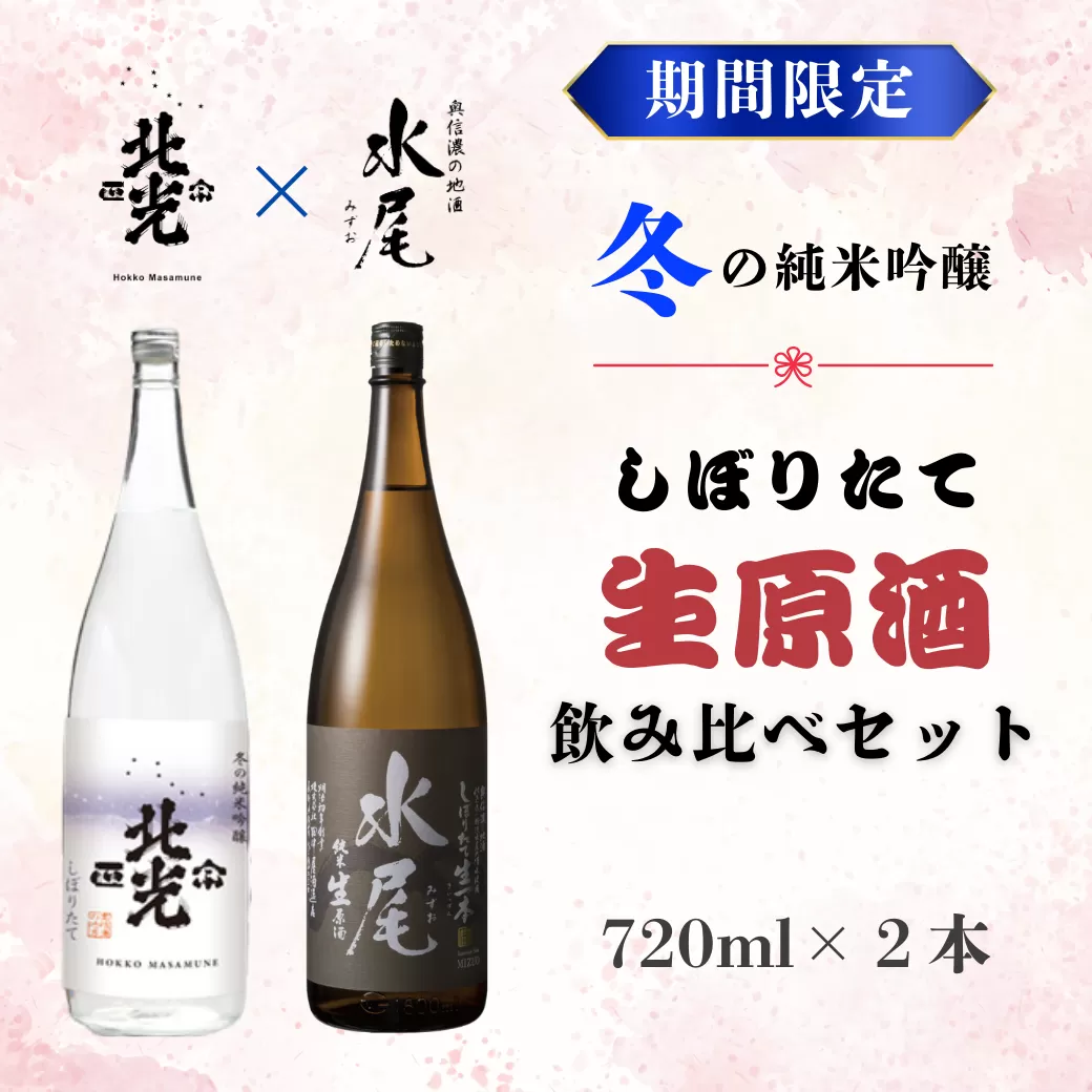 こりゃ旨い！新酒ができたよぉ 搾りたて生原酒飲み比べセット (M-1.7)