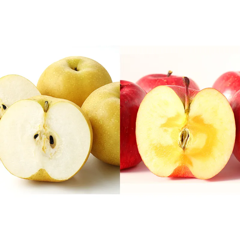 【9月,11月発送定期便】2024年信州の梨&りんご　品種おまかせ　約3キロ全2回