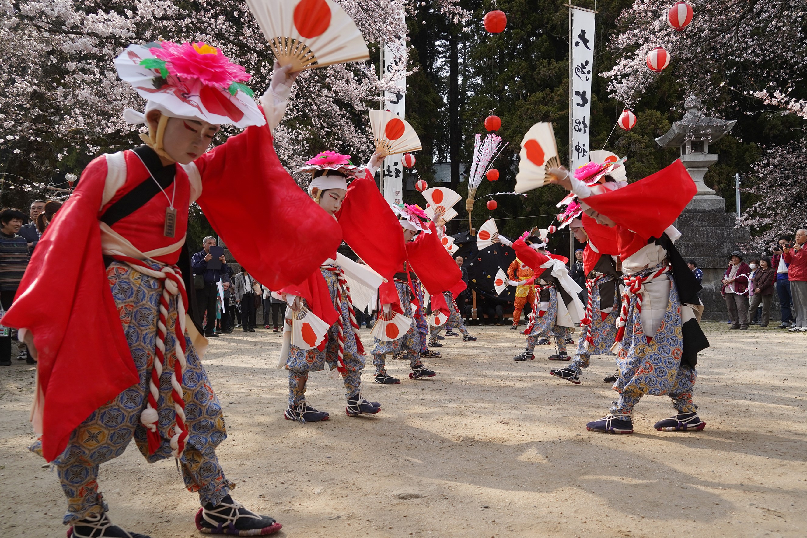 大洲七椙神社春祭り