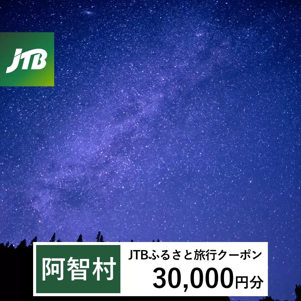 【阿智村】JTBふるさと旅行クーポン（Eメール発行）（30,000円分）