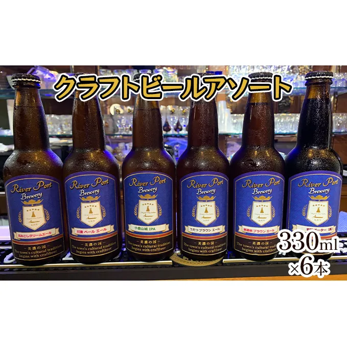 クラフトビールアソート6本セット