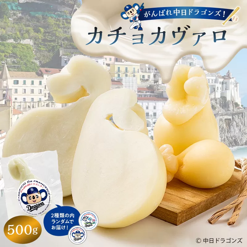 がんばれ中日ドラゴンズ！カチョカヴァロ500g【中日ドラゴンズコラボ】　0073-076