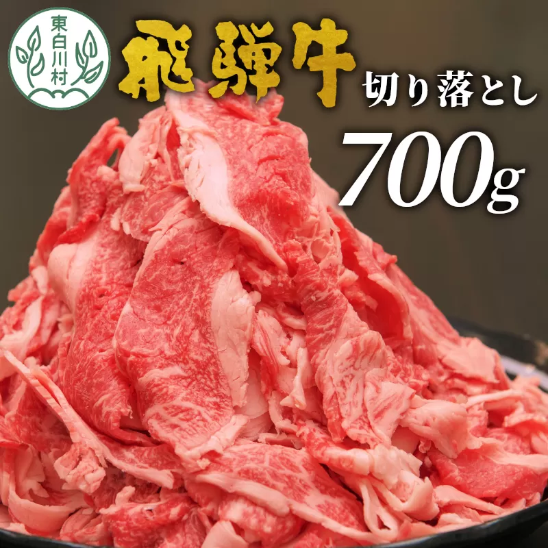 飛騨牛 切り落とし 700g  牛肉 和牛 肉 お肉 切落し 不揃い にく 切り落し 東白川村 ブランド牛 国産 人気 おすすめ 薄切り きりおとし 岐阜 すき焼き お取り寄せ 冷凍 養老ミート