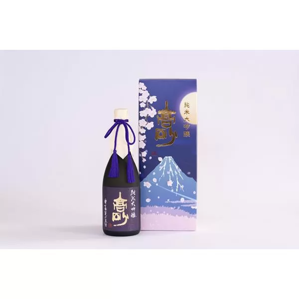 0023-01-01 富士宮の日本酒 高砂 純米大吟醸 桐箱入 720ml