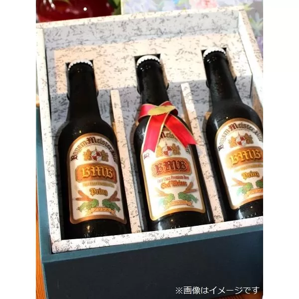 0012-35-01 富士山の水を使った地ビール バイエルンマイスタービール ギフト3本セット